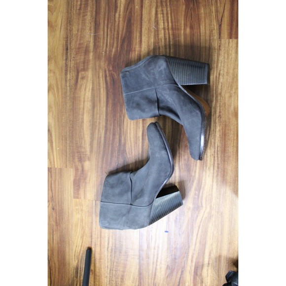 Rag & Bone Gray Leather Booties Size 38.5 | Size 7.5 - Picture 2 of 8
